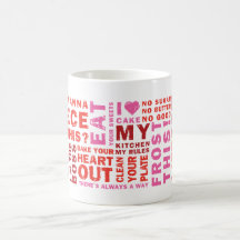 Word Cloud Mug