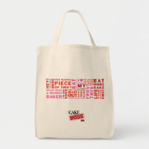Word Cloud Tote Bag