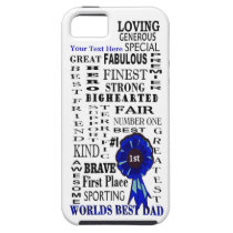 Word Collage Fathers Day Vibe iPhone 5 Case casemate cases