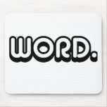 Word Mouse Pad