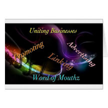 Word of Mouthz Travel Product Line Greeting Card