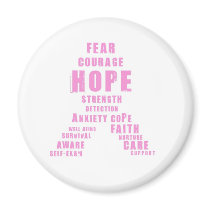 Word Ribbon Magnet