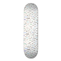Words for dad in many different languages skate decks