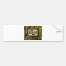 Words of Wisdom Bumper Sticker