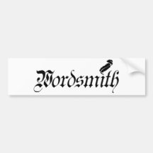 Wordsmith Bumper Stickers
