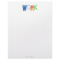 Work business employment job worker art words