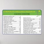 Work Calories Print