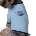 WORK pet clothing