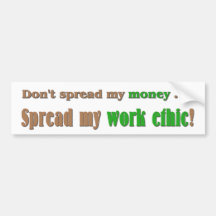 Work Ethic Bumper Stickers