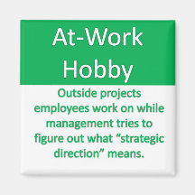 Work Hobby Magnets