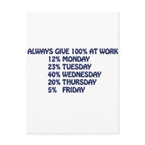 WORK POST CARDS