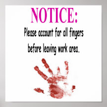 Work Safety Poster