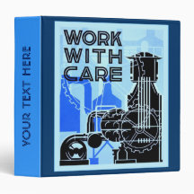 Work With Care Vinyl Binders