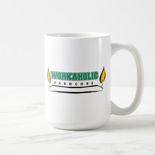Workaholic Burning Candle at Both Ends Coffee Mug