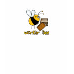 worker bee - librarian t-shirts