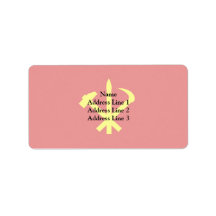 Workers'27 Party Of Korea, Colombia Political Address Label