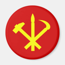 Workers'27 Party Of Korea, Colombia Political Refrigerator Magnets