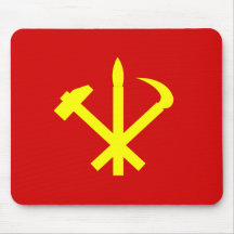 Workers'27 Party Of Korea, Colombia Political Mousepads