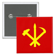 Workers'27 Party Of Korea, Colombia Political Pin