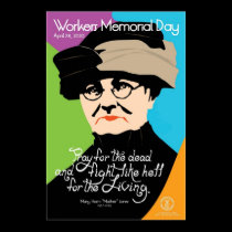 Workers Memorial Day Poster Vintage posters