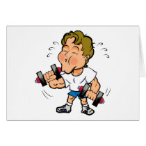 Workin' out cards