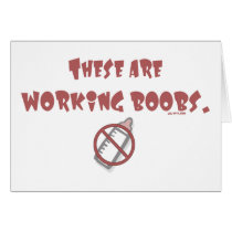 Working Boobs Cards