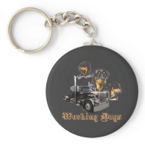 Working Dogs Key Chains