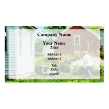 Working on the Farm Business Card Template