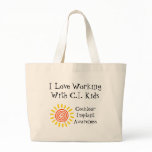 Working with CI kids tote Tote Bags