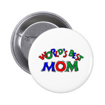 World's Best Mom Pins