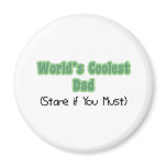 World's Coolest Dad Refrigerator Magnets