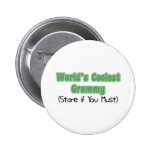World's Coolest Grammy Pinback Buttons