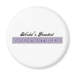 World's Greatest Godmother Refrigerator Magnet
