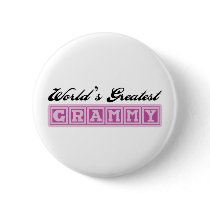 World's Greatest Grammy Pinback Buttons