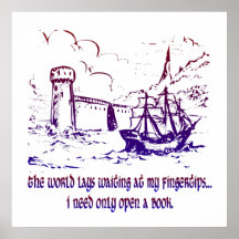 World at My Fingertips Posters