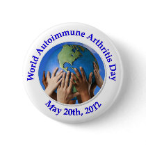 World Autoimmune Arthritis Day Button