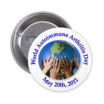 World Autoimmune Arthritis Day Button