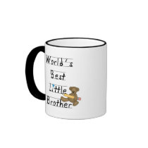 World Best Little Brother Tshirts and Gifts Mug