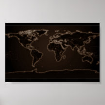 World black poster