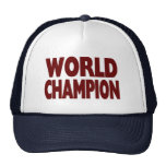 WORLD CHAMPION  HAT