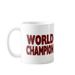 WORLD CHAMPION  (Large Mug)