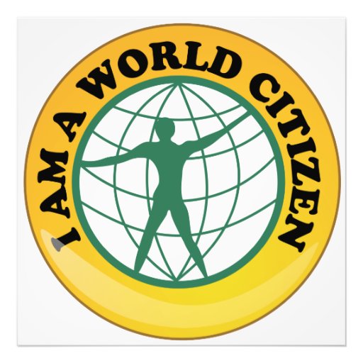 World Citizen Badge by World Service Authority Photo Art