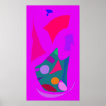 World Contemporary Art Season Winter Colour 84 Print