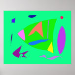 World Contemporary Art Season Winter Colour 91 Print
