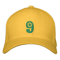 World Cup 2014 Brasil Brazil soccer numbers Embroidered Hat