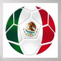 World Cup Brazil 2014 Mexican National team futbol Posters
