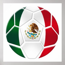 World Cup Brazil 2014 Mexican National team futbol Posters