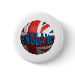 World Cup England Pinback Button