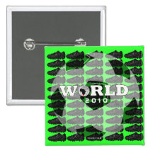 World Cup Shoes Button 3 Black Green