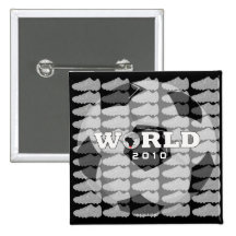 World Cup Shoes Button 4 Grey Silver